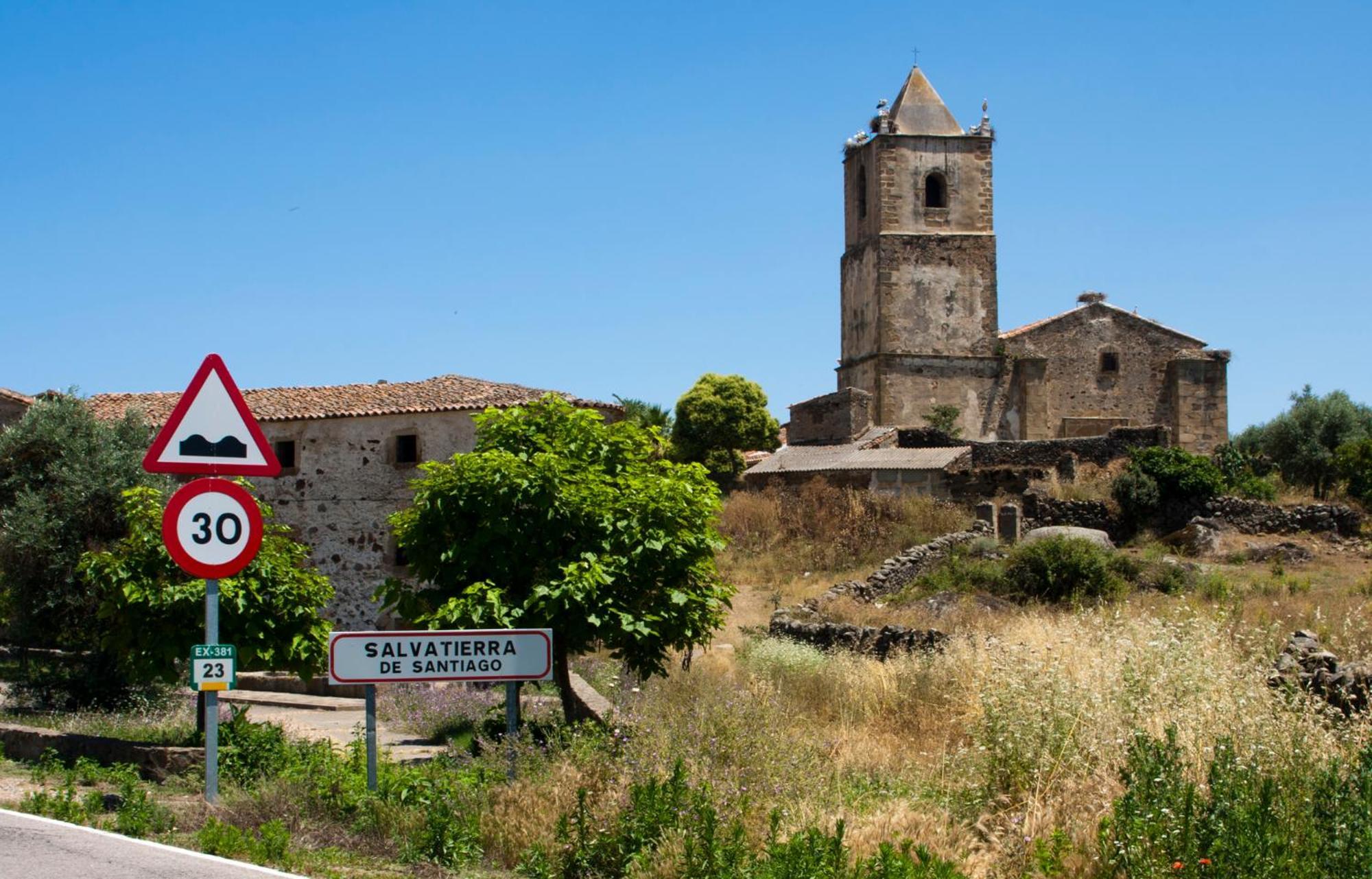 Casa Rural La Manzanilla Salvatierra de Santiago Esterno foto