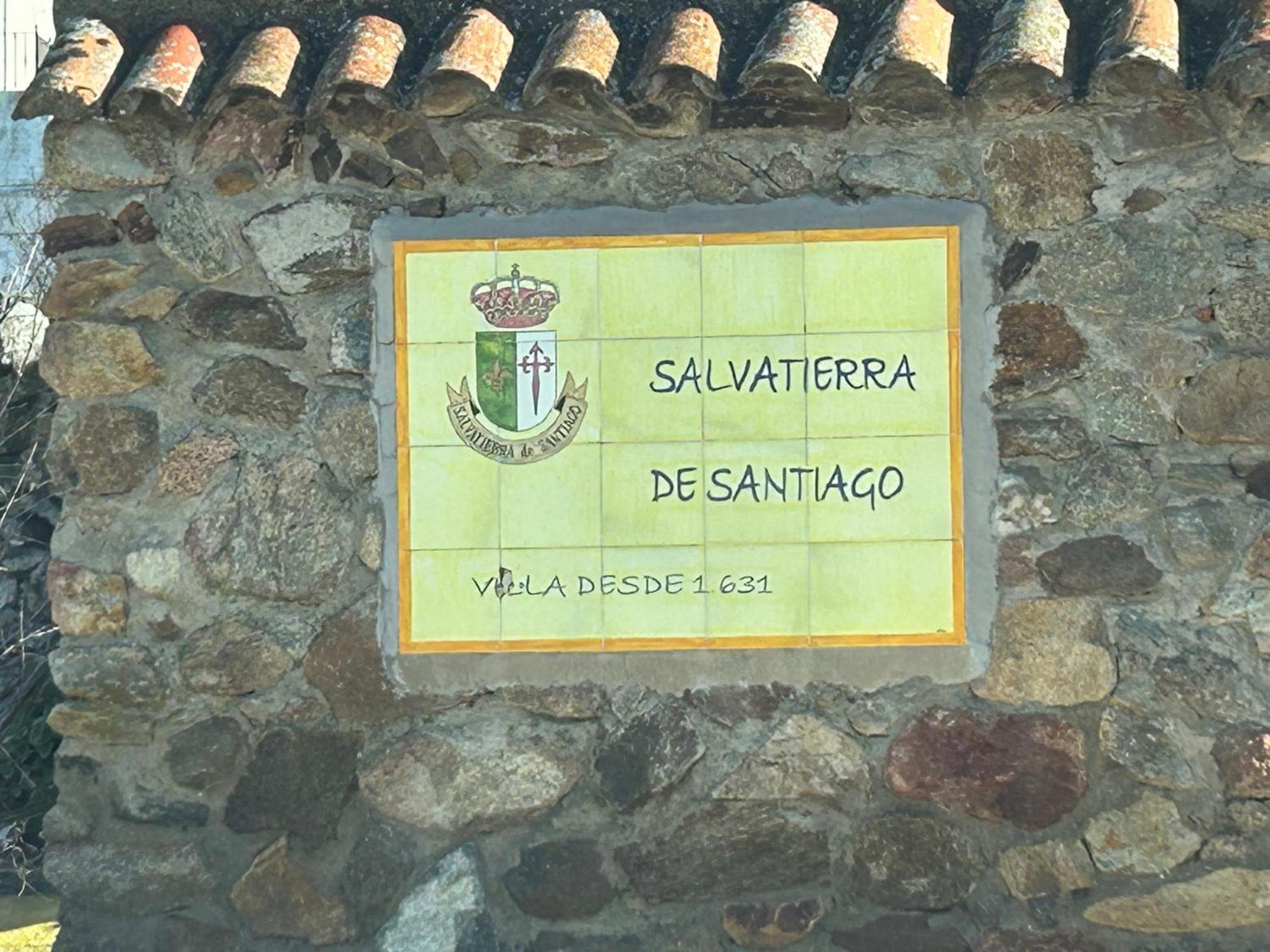 Casa Rural La Manzanilla Salvatierra de Santiago Esterno foto